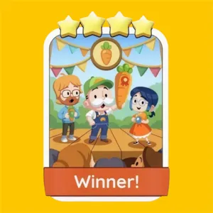 Winner! 4⭐ Monopoly Go Sticker
