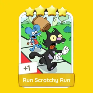 Run Scratchy Run Monopoly Go