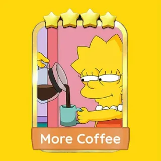 More Coffee 4⭐ Gold Sticker Monopoly Go Golden Blitz