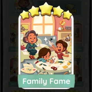 Family Fame Monopoly Go