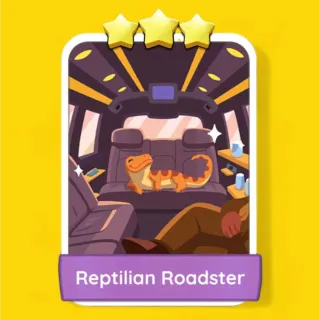 Reptilian Roadster Monopoly Go