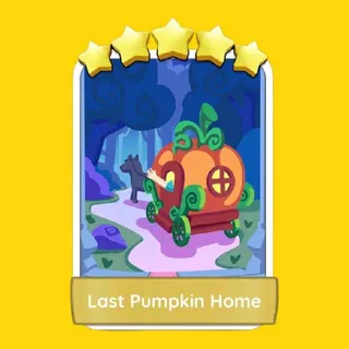 Last Pumpkin Home Monopoly Go