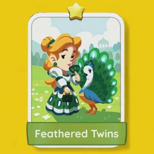 Feathered Twins Monopoly Go