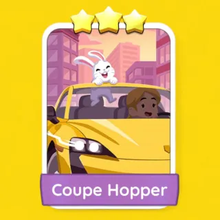 Coupe Hopper Monopoly Go