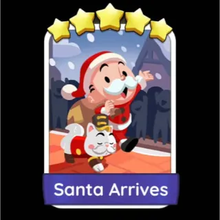 Santa Arrives Monopoly Go