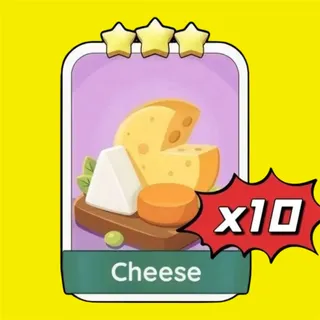 x10 Cheese Monopoly Go