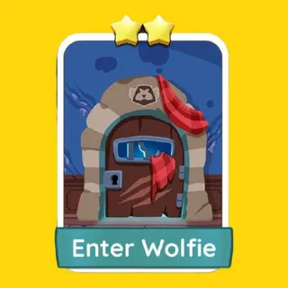 Enter Wolfie Monopoly Go