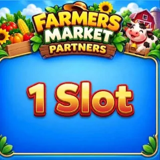 1 Slot Farmers Market Partners Event Monopoly Go