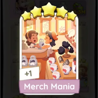 Merch Mania Monopoly Go