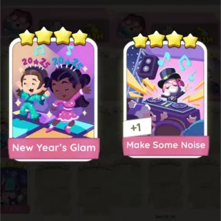 New Year’s Glam Make Some Noise