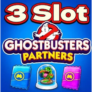 3 Slot Ghostbusters Partners Event Monopoly Go