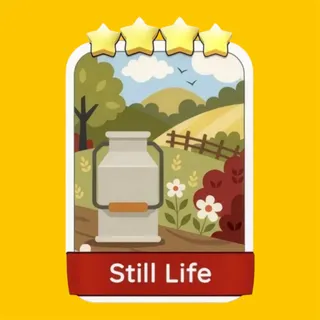 Still Life 4⭐ Monopoly Go Sticker