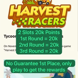 Harvest Racers 2 Slots