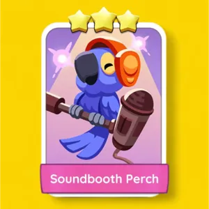 Soundbooth Perch Monopoly Go