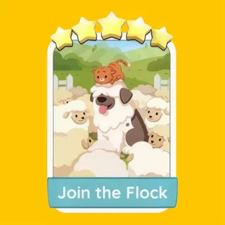 Join the Flock 5⭐ Monopoly Go Sticker