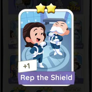 Rep the Shield S8 Monopoly Go