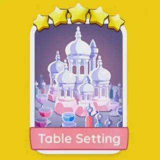 Table Setting Monopoly Go