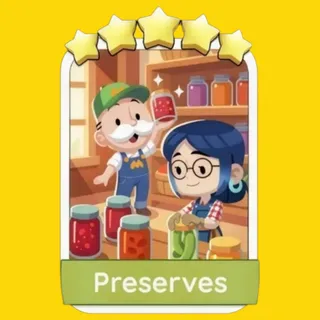 Preserves 5⭐ Monopoly Go Sticker