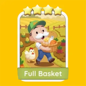 Full Basket 4⭐ Monopoly Go Sticker