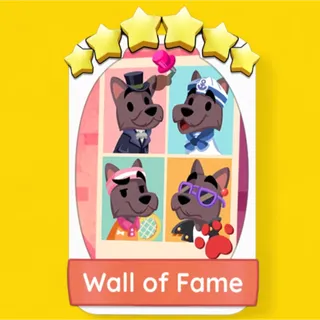 Wall of Fame Monopoly Go