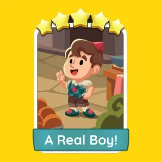 A Real Boy! Monopoly Go