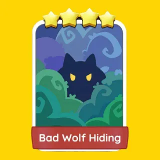 Bad Wolf Hiding Monopoly Go