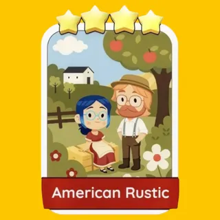 American Rustic Monopoly Go