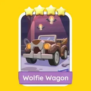 Wolfie Wagon Monopoly Go
