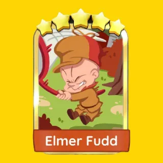Elmer Fudd 5⭐ Gold Sticker Monopoly Go Golden Blitz