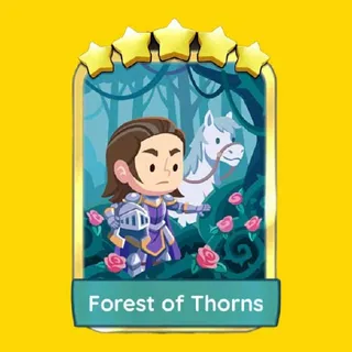 Forest of Thorns 5⭐ Gold Sticker Monopoly Go Golden Blitz