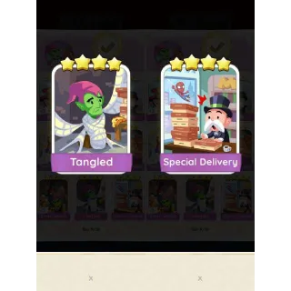 Tangled + Special Delivery S9 Monopoly Go