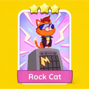 Rock Cat Monopoly Go