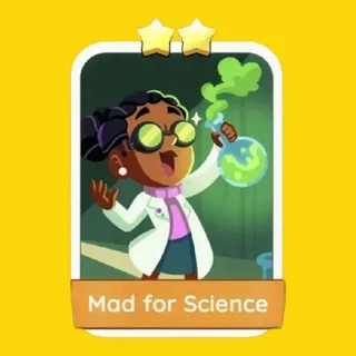 Mad for Science Monopoly Go