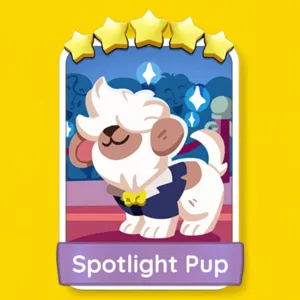 Spotlight Pup Monopoly Go