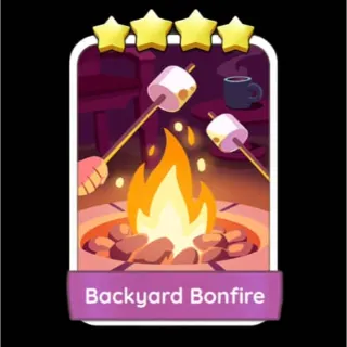Backyard Bonfire Monopoly Go