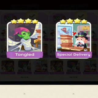 Tangled + Special Delivery S9 Monopoly Go