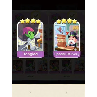 Tangled + Special Delivery S9 Monopoly Go