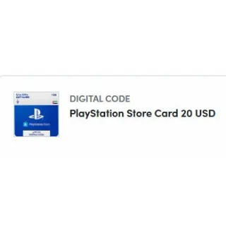 $20.00 USD PlayStation Store
