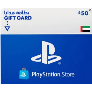 $50.00 USD PlayStation Store UAE