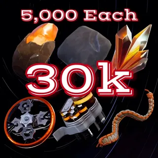 Bundle| 30,000 Crafting Mats