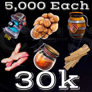 Bundle| 30,000 Crafting Mats