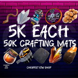 Bundle| 50,000 Crafting Mats