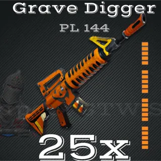 25x Grave Digger