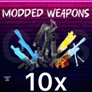 10x Modded Weapons