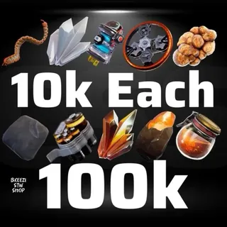 Bundle| 100k Crafting Mats