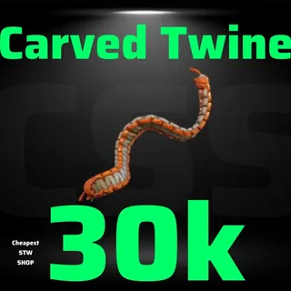 30k Carved Twine
