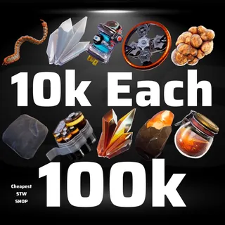 Bundle| 100k Crafting Mats