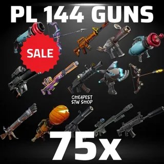 75x PL 144 Guns Godrolled