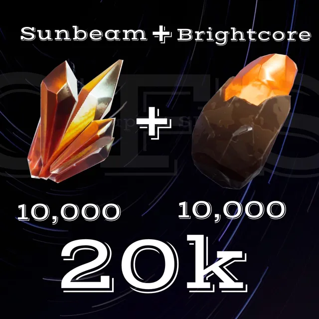 20k Sunbeam + Brighcore - Fortnite Game Items - Gameflip