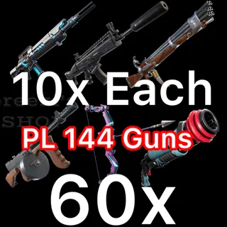 60x PL 144 Guns